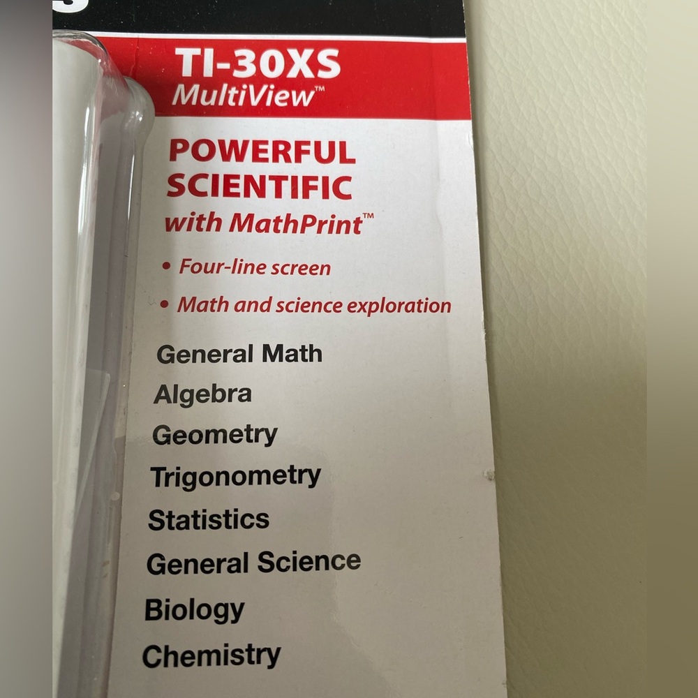Texas Instruments TI-30XS MultiView Calculator - Picture 2 of 5